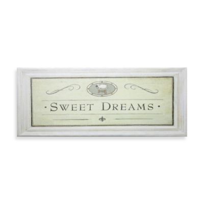 Sweet Dreams Wall Art - Bed Bath & Beyond