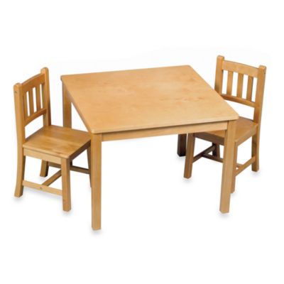 Honey Oak Mission Style Table and Chairs Collection - Bed Bath & Beyond