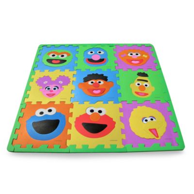 Sesame Street Make-A-Face Floor Mat - buybuy BABY