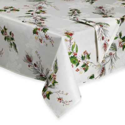 Lenox Winter Song Tablecloth - Bed Bath & Beyond