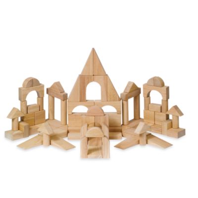 Guidecraft Kindergarten Unit Blocks in 76 Pieces - buybuy BABY