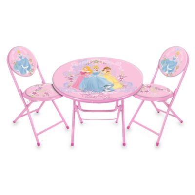 Disney Princess Table and Chairs Set - Bed Bath & Beyond