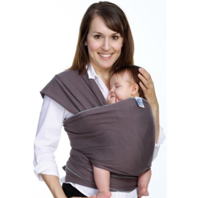 Moby® Wrap Baby Carrier in Slate - buybuy BABY