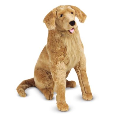 melissa & doug golden retriever giant dog stuffed animal