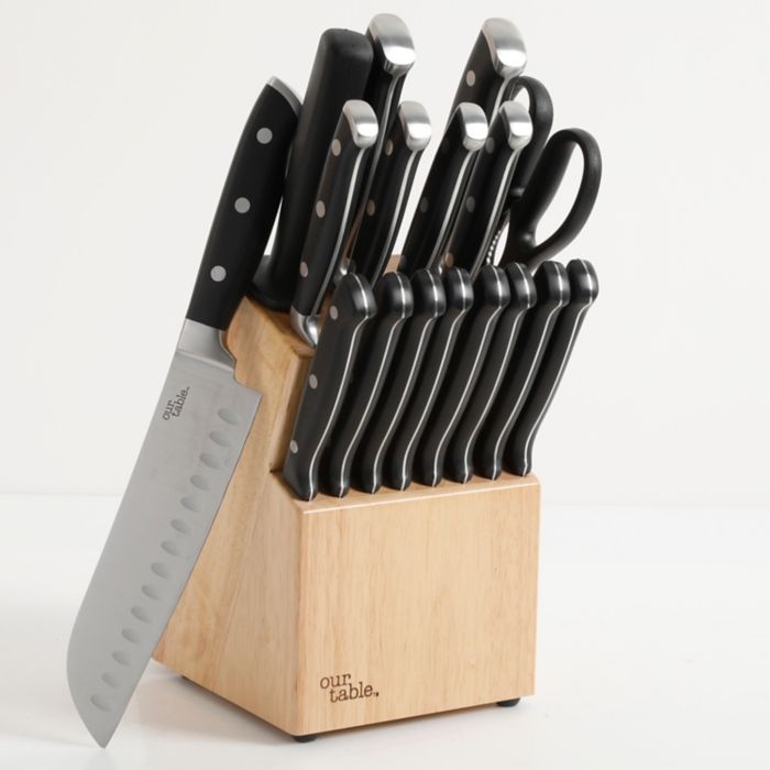 Set 3 cuchillos de cocina con funda - Cosy