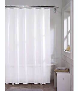 Forro para cortina de baño Simply Essential™ peso medio de 1.77 x 2.13 m color blanco
