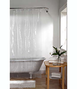 Forro para cortina de baño Simply Essential™ peso medio de 1.77 x 2.13 m transparente