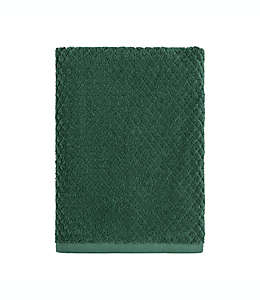 Toalla de medio baño de algodón Bee & Willow™ Holiday Smoke color verde pino