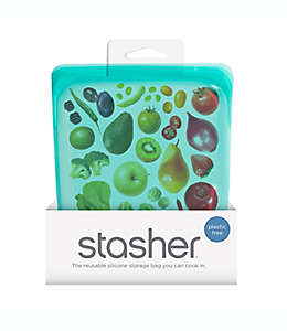 Bolsa reutilizable para alimentos de silicón Stasher™ de 1.89 L, color variable