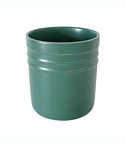 Contenedor para utensilios de cerámica Our Table™ color verde oscuro