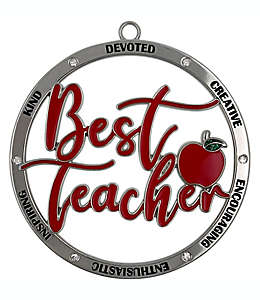 Decoración H for Happy™ navideña “Best Teacher”