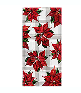 Toallas desechables de papel Bee & Willow™ con diseño de flores de nochebuena multicolor, 20 piezas