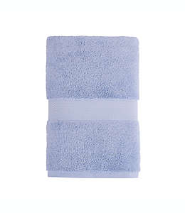 Toalla de medio baño de algodón egipcio Everhome™ color azul pastel