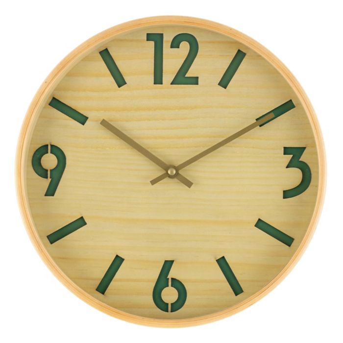 Reloj Pared Basico Madera