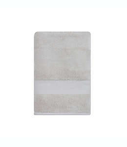 Toalla de medio baño de algodón turco The Threadery™ color blanco lluvia