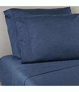 Set de sábanas queen de jersey modal Studio 3B™ color azul brezo