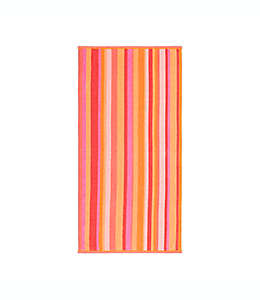Toalla de playa de algodón H for Happy™ Jacquard con diseño a rayas multicolor