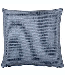 Cojín decorativo de algodón Everhome™ Fashion Knit color azul pastel