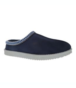 Pantuflas para hombre M de poliéster Nestwell™ Suede color azul marino, talla 27-28