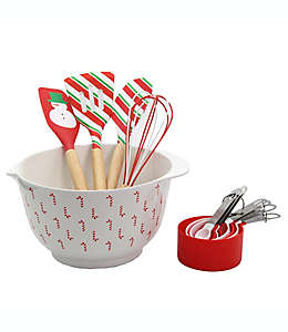 Set de utensilios para hornear H for Happy™ navideños, 7 piezas