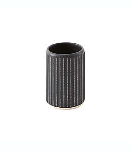 Vaso de cerámica UGG® Pinstripes color negro/marfil