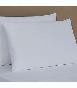 Fundas para almohada estándar de algodón The Threadery™ color blanco brillante