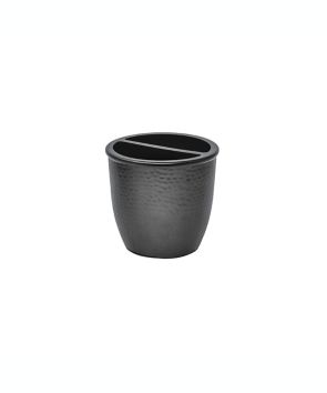 Portacepillos de acero laminado Lifestyle Home™ color negro