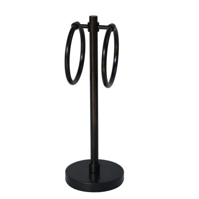 Toallero de acero laminado Lifestyle Home™ para toallas fingertip color negro