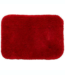 Tapete extragrande para baño de poliéster Nestwell™ Plush color rojo