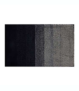 Tapete mediano para baño de poliéster Studio 3B™ color negro/gris