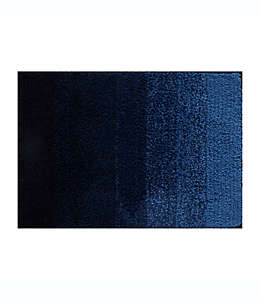 Tapete mediano para baño de poliéster Studio 3B™ color azul profundo