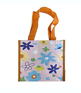 Bolsa chica reutilizable H for Happy™ con diseño floral multicolor