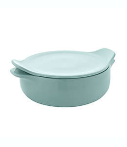 Refractario redondo de cerámica KitchenAid® de 2.36 L color verde agua