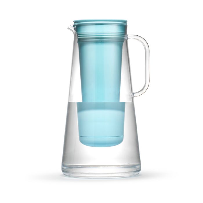 Jarra con filtro LifeStraw® Home de plástico color aqua, 7 tazas