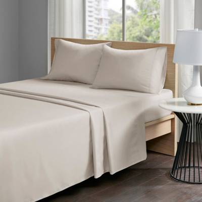 Sleep Philosophy COPPER TOUCH™ Copper-Infused King Sheet Set in Tan