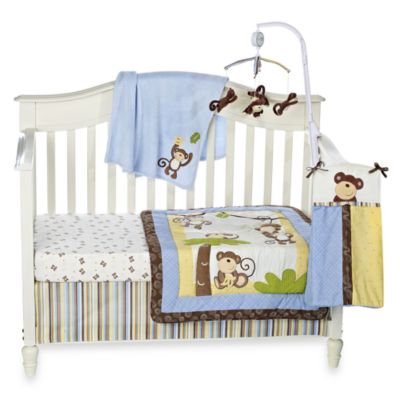 CoCaLo® Monkey Time 4-Piece Crib Bedding and Accessories - Bed Bath ...