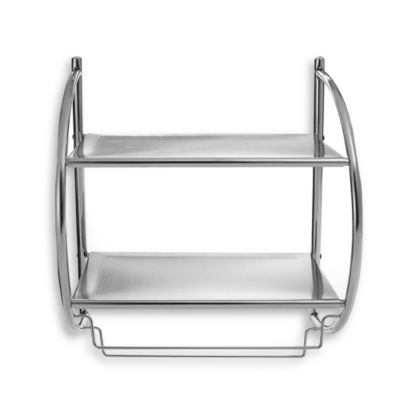 Double Shelf Towel Rack - Bed Bath & Beyond