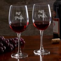 Buy Wedding Wine Glass Bed Bath Beyond