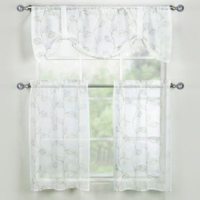 Sheer Kitchen Curtains Home The Honoroak