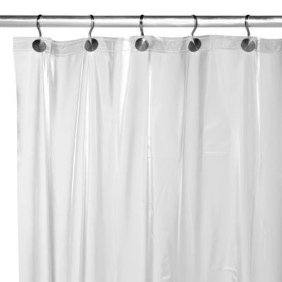 Heavy Weight Frost Shower Curtain Liner - Bed Bath & Beyond