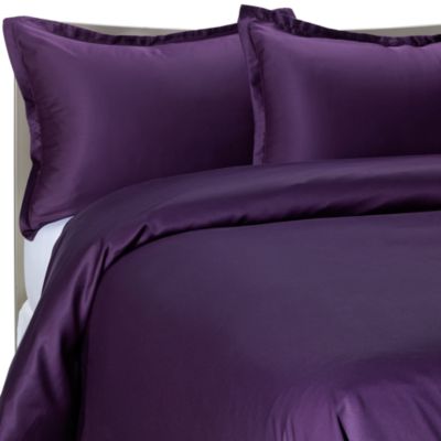 Coyuchi Supima Sateen Duvet Cover Collection 400 Thread Count