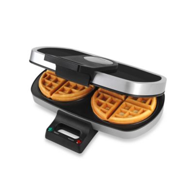 TRU Dual Round Belgian Waffle Maker - Bed Bath & Beyond