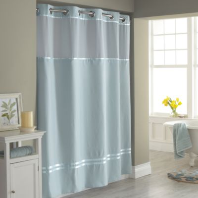 Hookless  Escape Fabric Shower  Curtain  and Shower  Curtain  