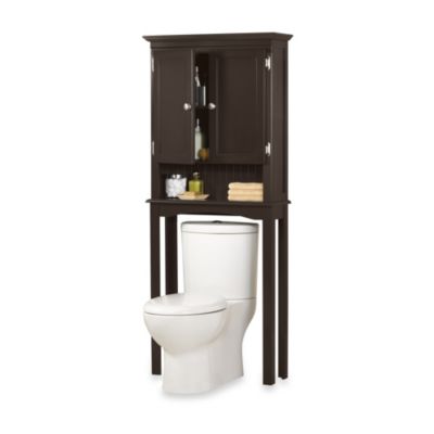 Fairmont Free Standing Space Saver Cabinet in Espresso ...