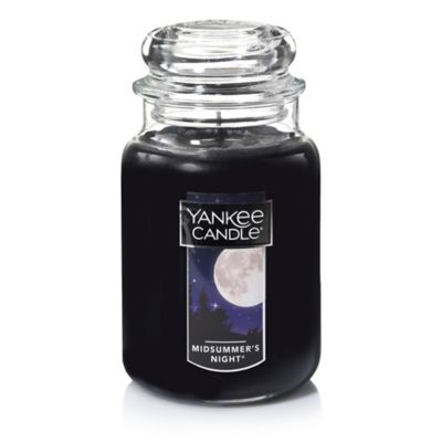 yankee candle night midsummer candles summer scented housewarmer midnight midsummers jar bedbathandbeyond scent 22oz