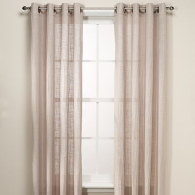 B. Smith Origami Grommet Window Curtain Panels - Bed Bath & Beyond