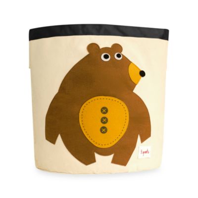 3 sprouts storage bin bear