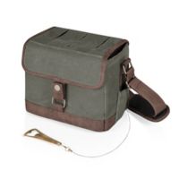 picnic time beer caddy cooler tote with opener