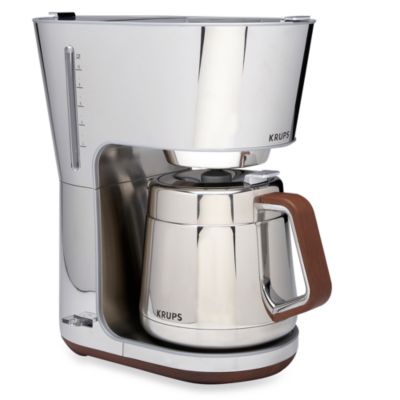 Krups® Silver Art Collection 10-Cup Coffee Machine - Bed Bath & Beyond