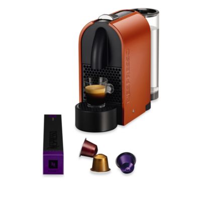 Buy Nespresso® U Espresso Maker in Pure Orange from Bed Bath & Beyond